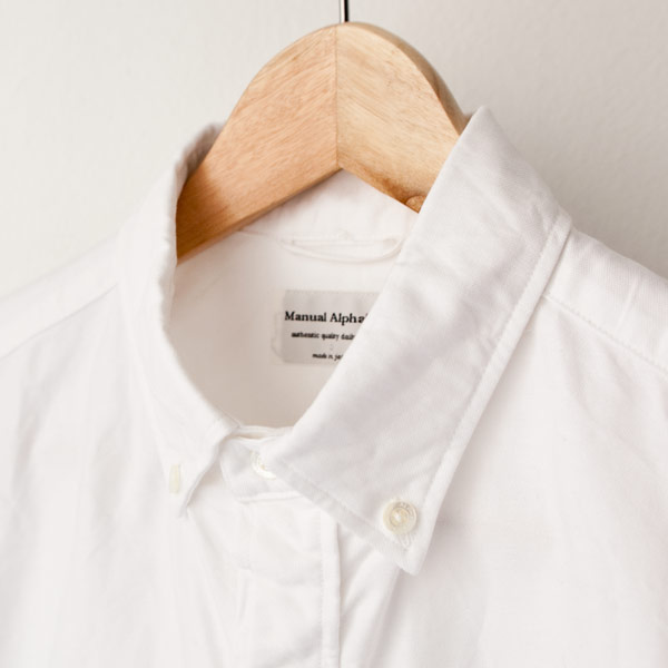 Manual Alphabet マニュアル・アルファベット / American ox ss bd shirt アメリカン オックスフォード 半袖 ボタンダウン シャツ
