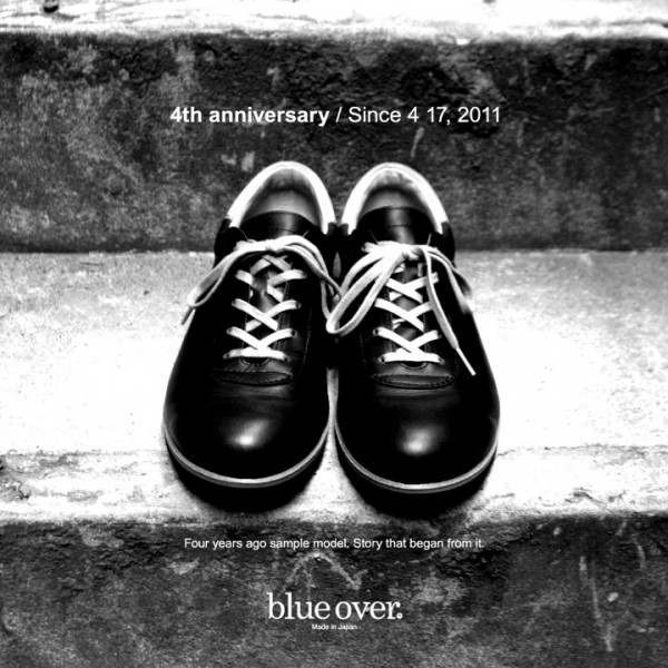 ブルーオーバー blueover スニーカー 4周年