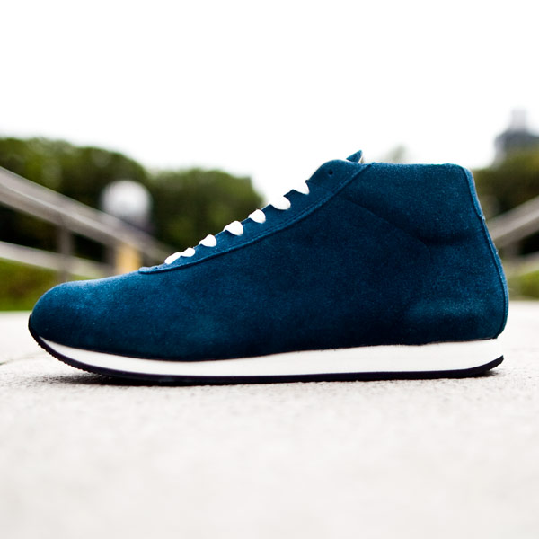 【blueover / 15AW】Mikey mid : velor suede  ブルーオーバー / マイキーミッド ベロアスエード