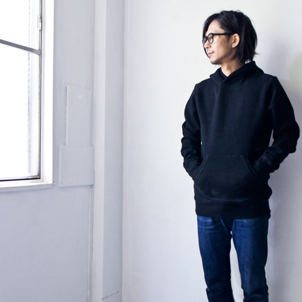 suzuki takayuki 15aw / Pea coat : black  スズキ タカユキ / パーカー ブラック 黒