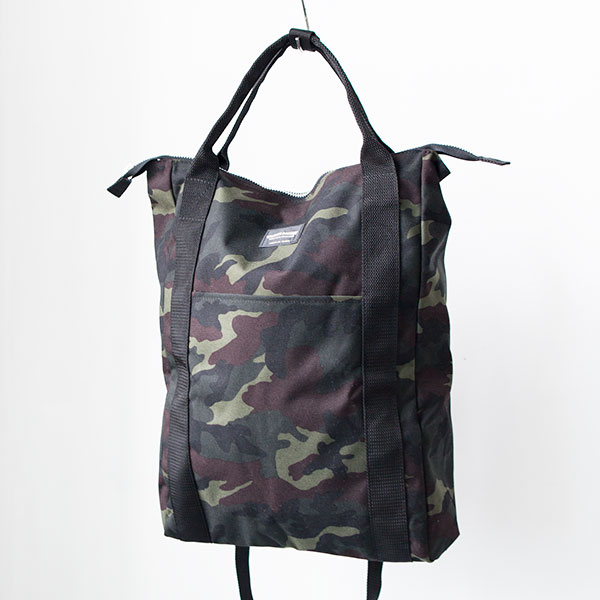 【restock】WONDER BAGGAGE ワンダーバゲージ  Relax sack tote リラックスザックトート  camouflage カモフラージュ