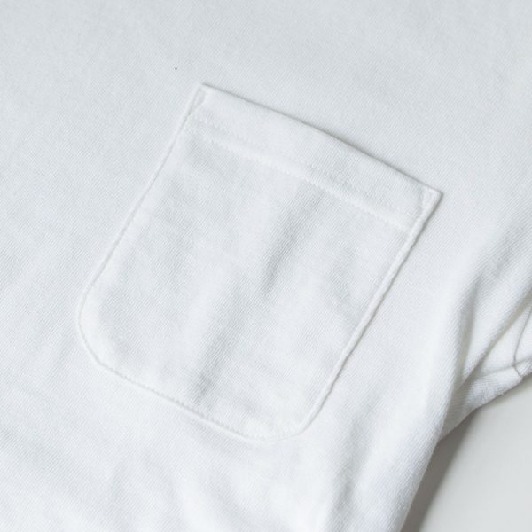 PAW パウ / Pocket T-shirt white  ポケット Tシャツ ホワイト